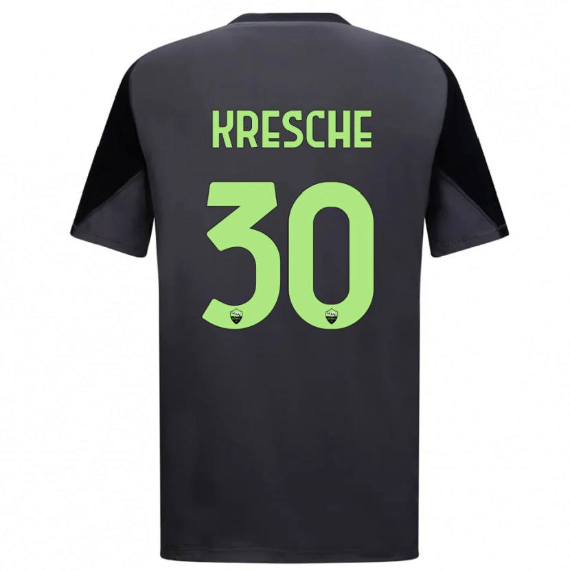 Danxen Damen Isabella Kresche #30 Trikot Schwarz Hellgrün Torwarttrikot 2025/26 Österreich