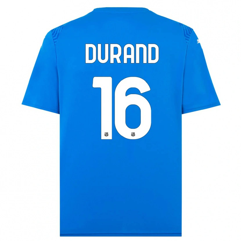 Danxen Damen Solène Durand #16 Trikot Blau Weiß Torwarttrikot 2025/26 Österreich