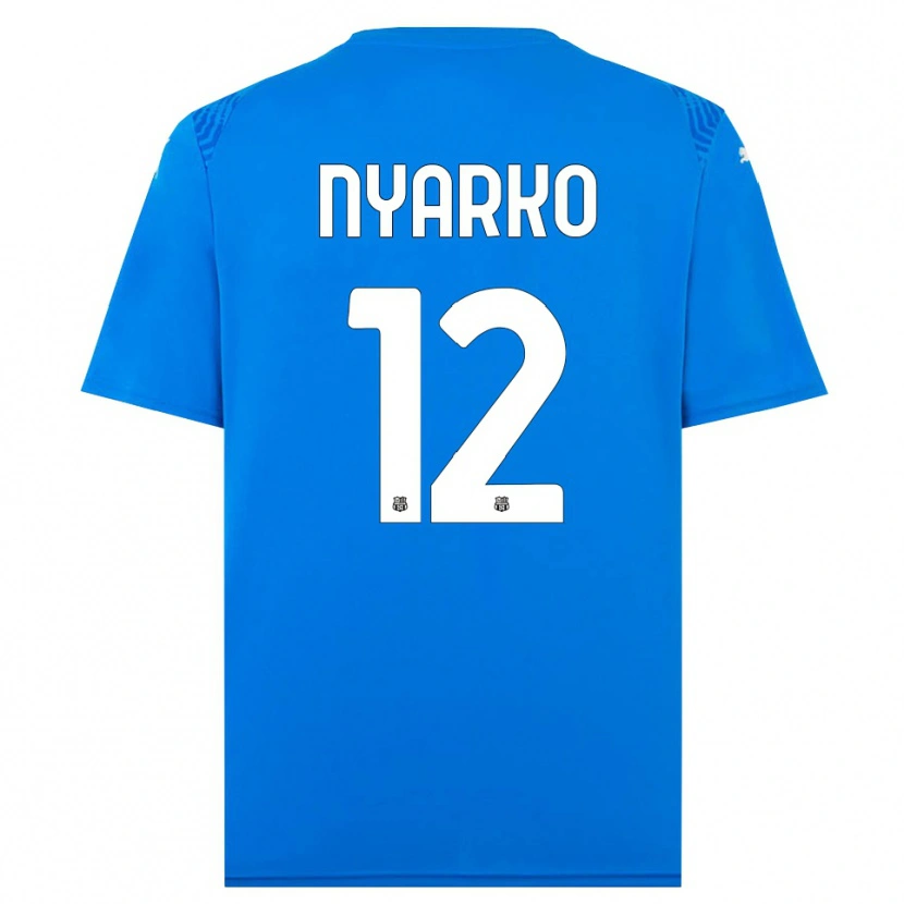 Danxen Damen Lorenzo Nyarko #12 Trikot Blau Weiß Torwarttrikot 2025/26 Österreich