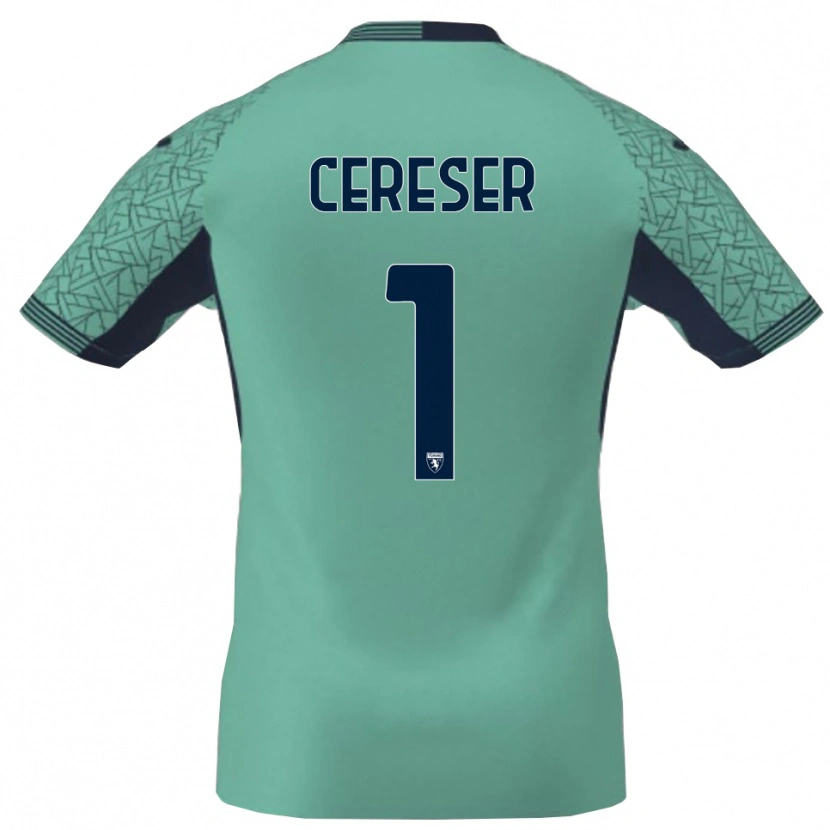 Danxen Damen Francesco Cereser #1 Trikot Lagunenblau Torwarttrikot 2025/26 Österreich