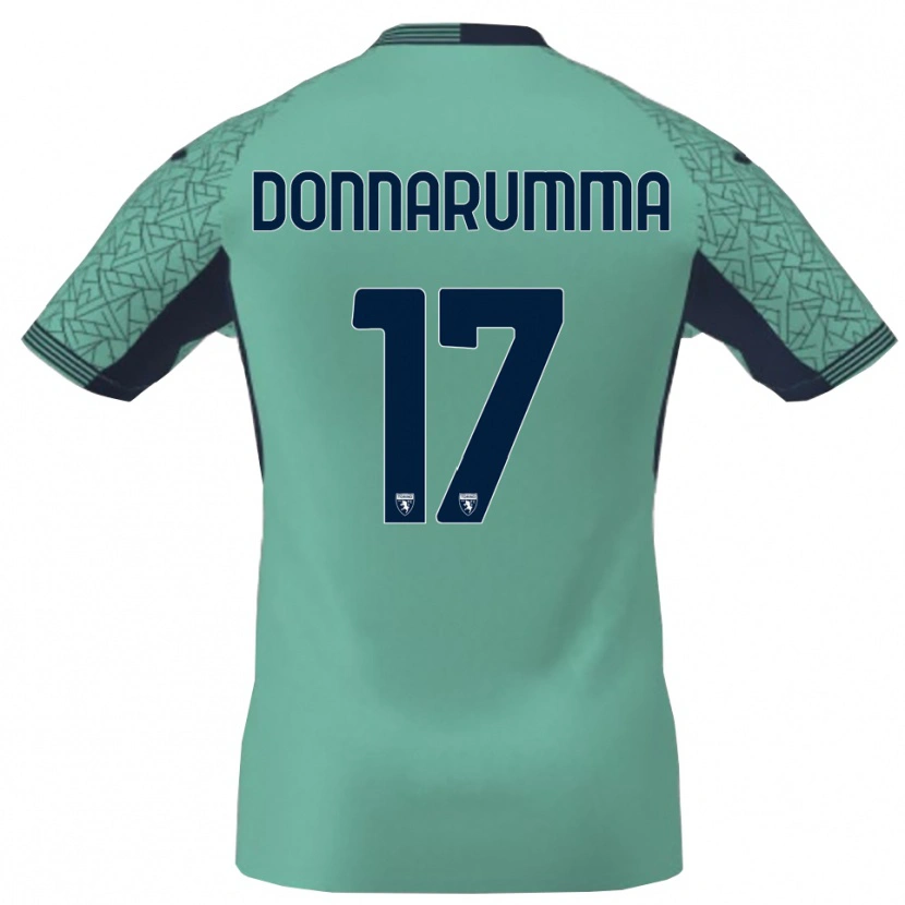 Danxen Damen Antonio Donnarumma #17 Trikot Lagunenblau Torwarttrikot 2025/26 Österreich