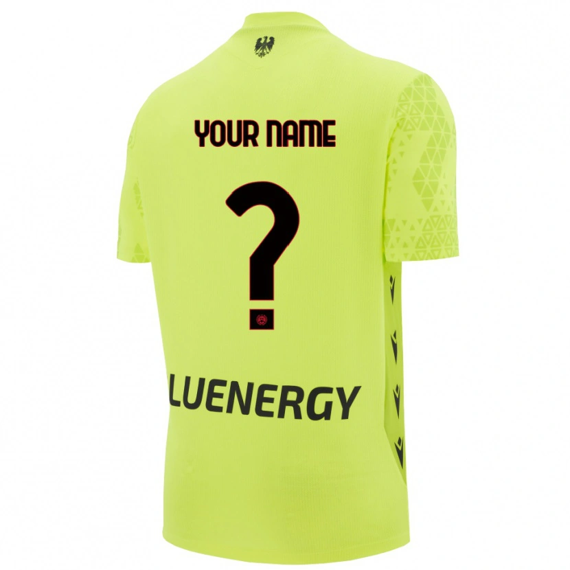 Danxen Damen Udinese Calcio Trikot Grün Gelb Schwarz Torwarttrikot 2025/26 Österreich