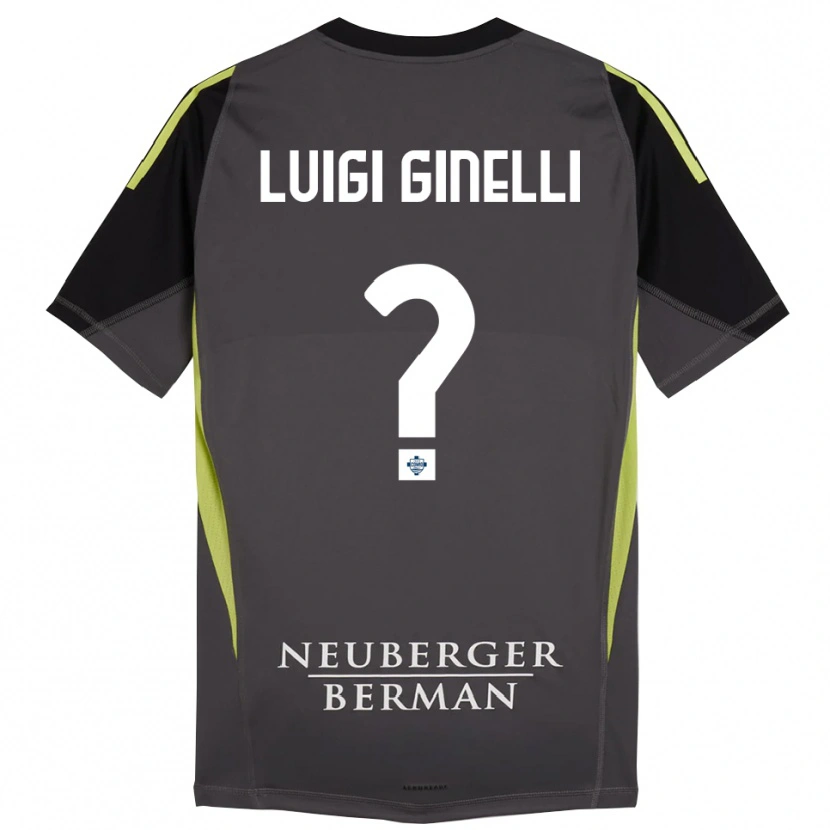 Danxen Damen Lorenzo Luigi Ginelli #0 Trikot Schwarz Hellgrün Torwarttrikot 2025/26 Österreich