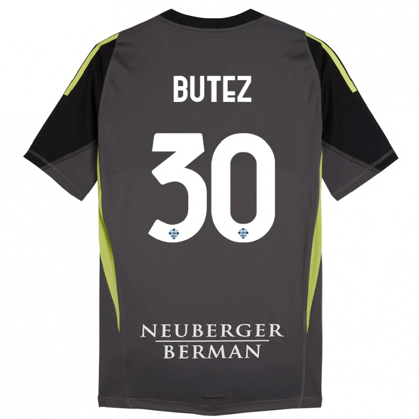 Danxen Damen Jean Butez #30 Trikot Schwarz Hellgrün Torwarttrikot 2025/26 Österreich