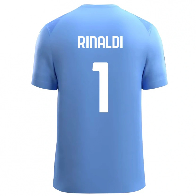 Danxen Damen Filippo Rinaldi #1 Trikot Himmelblau Weiß Torwarttrikot 2025/26 Österreich
