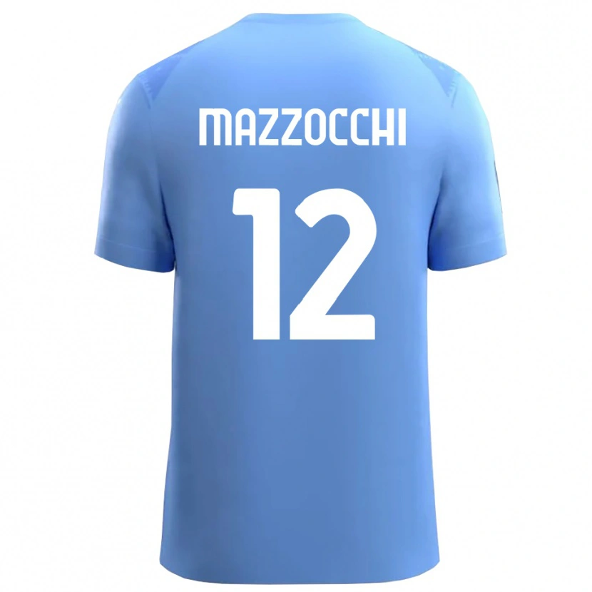 Danxen Damen Alessandro Mazzocchi #12 Trikot Himmelblau Weiß Torwarttrikot 2025/26 Österreich