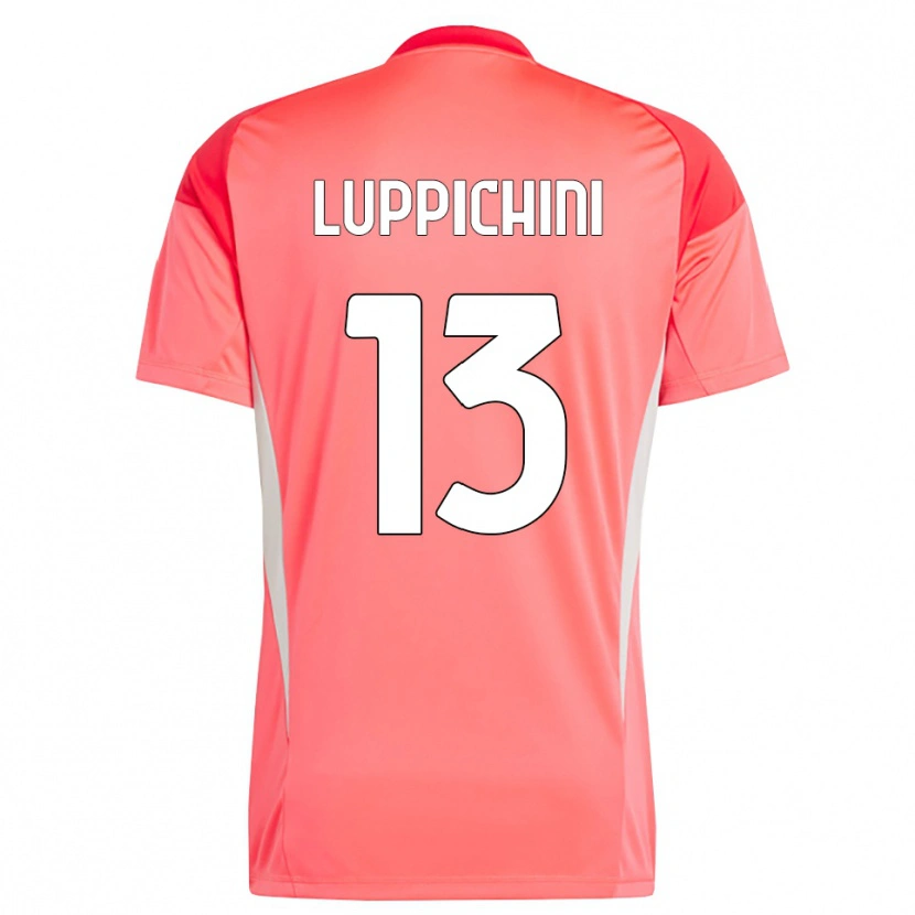 Danxen Damen Matteo Luppichini #13 Trikot Rot Weiß Torwarttrikot 2025/26 Österreich