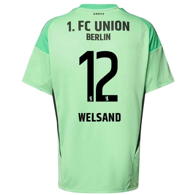 Danxen Damen Oskar Welsand #12 Trikot Hellgrün Schwarz Torwarttrikot 2025/26 Österreich