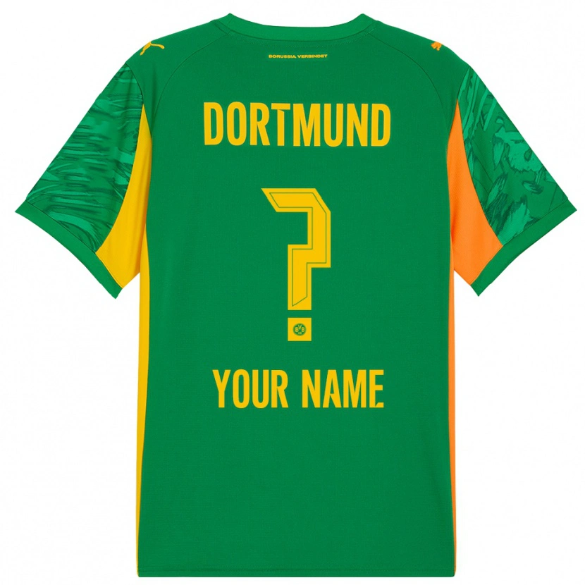 Danxen Damen Borussia Dortmund Trikot Grün Orange Torwarttrikot 2025/26 Österreich