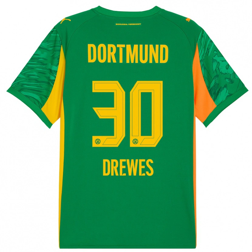 Danxen Damen Patrick Drewes #30 Trikot Grün Orange Torwarttrikot 2025/26 Österreich