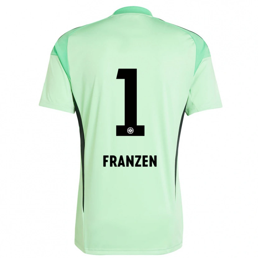 Danxen Damen Marlon Franzen #1 Trikot Hellgrün Schwarz Torwarttrikot 2025/26 Österreich