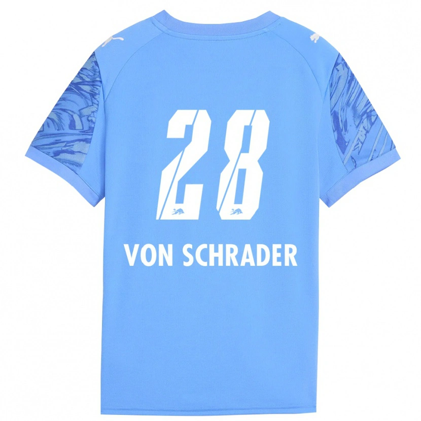 Danxen Damen Lina Von Schrader #28 Trikot Königsblau Rot Torwarttrikot 2025/26 Österreich