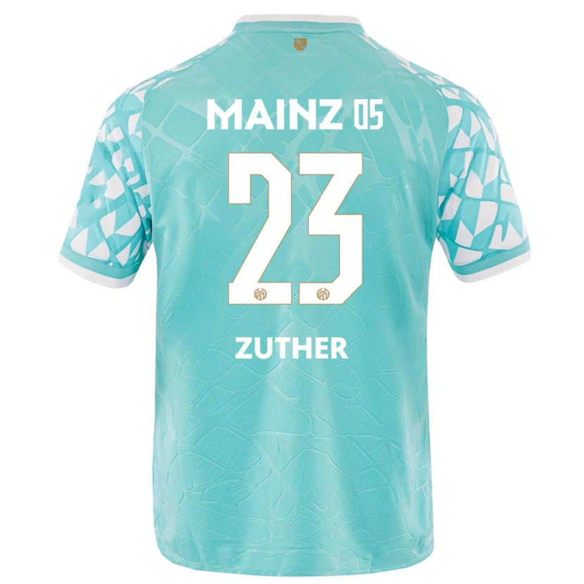Danxen Damen Pit Zuther #23 Trikot Türkis Weiß Torwarttrikot 2025/26 Österreich