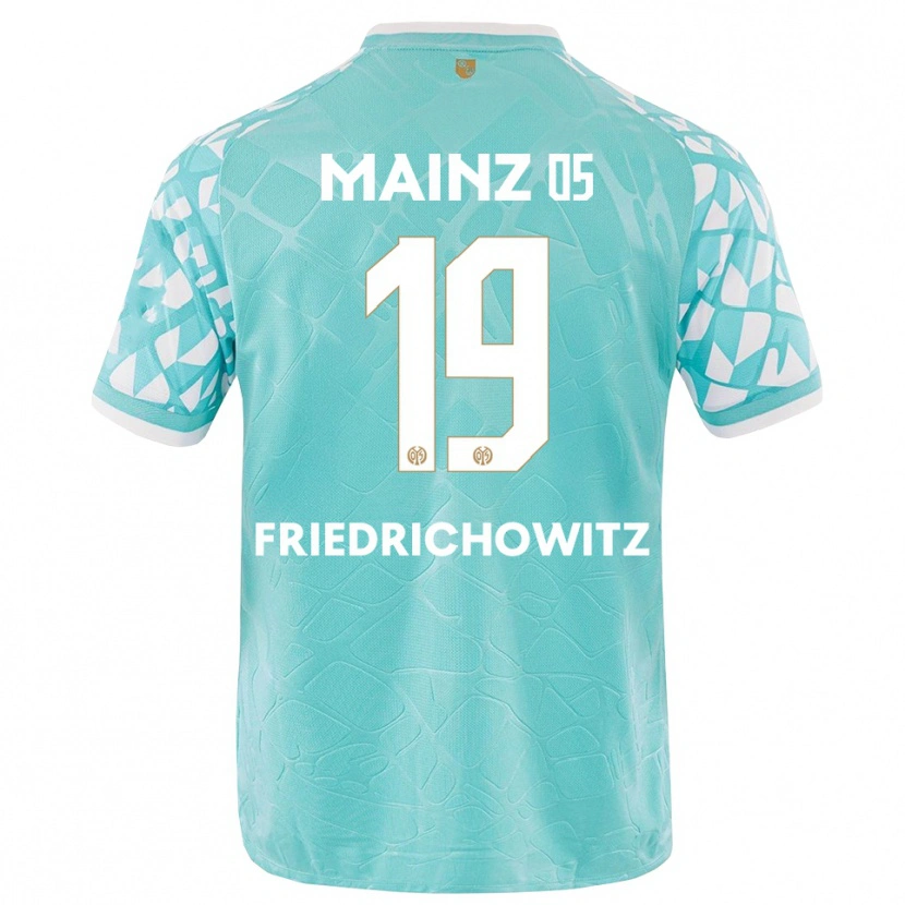 Danxen Damen Anna Friedrichowitz #19 Trikot Türkis Weiß Torwarttrikot 2025/26 Österreich