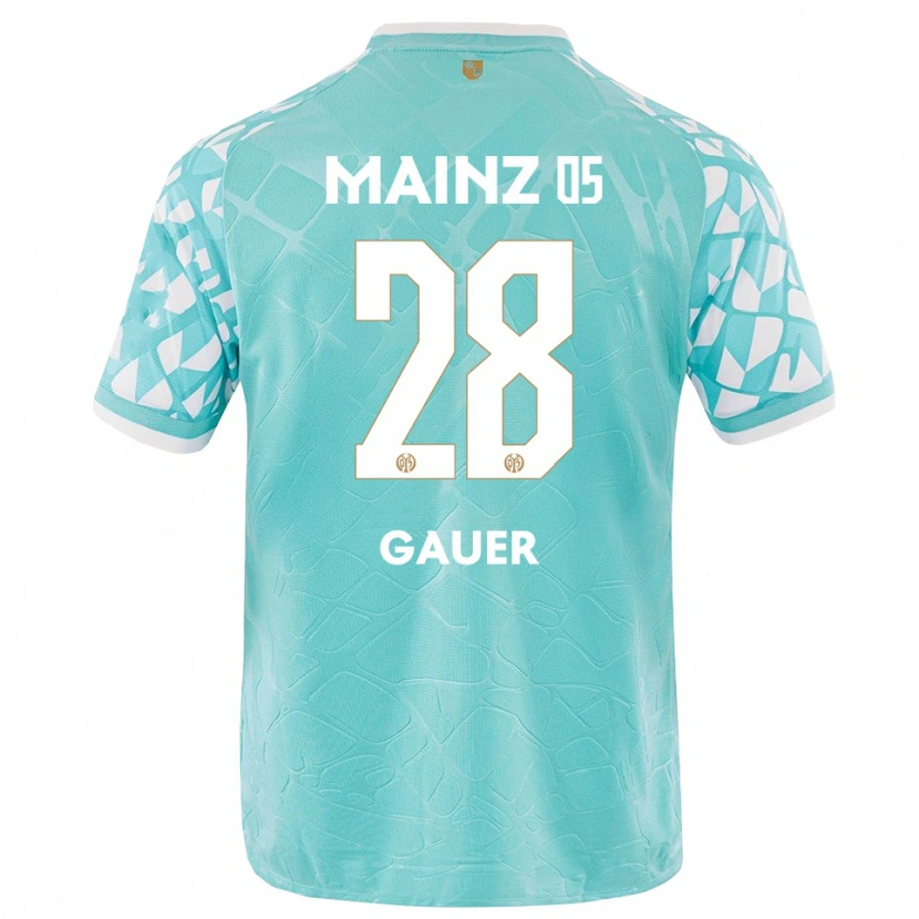 Danxen Damen Luke Gauer #28 Trikot Türkis Weiß Torwarttrikot 2025/26 Österreich