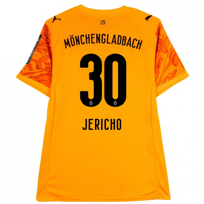 Danxen Damen Aidan Jericho #30 Trikot Orange Gelb Schwarz Torwarttrikot 2025/26 Österreich