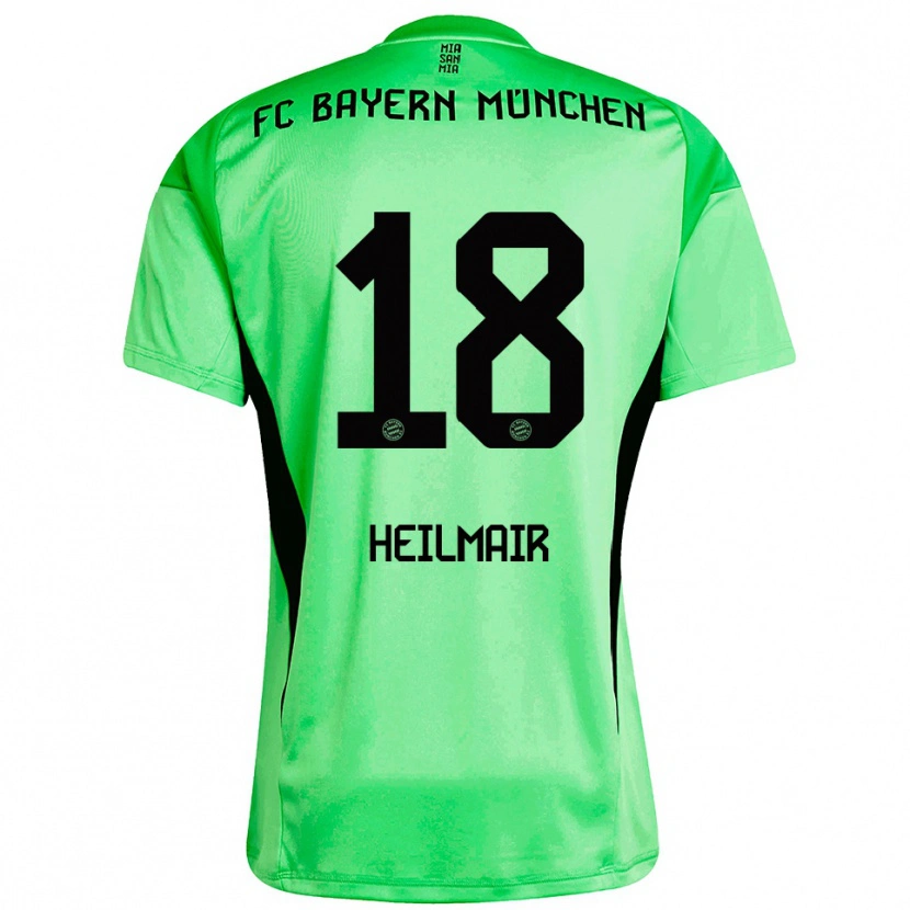 Danxen Damen Hannes Heilmair #18 Trikot Mittel Frühlingsgrün Torwarttrikot 2025/26 Österreich