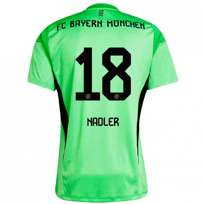 Danxen Damen Luis Nadler #18 Trikot Mittel Frühlingsgrün Torwarttrikot 2025/26 Österreich