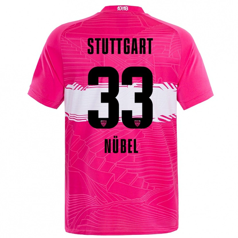 Danxen Damen Alexander Nübel #33 Trikot Tiefrosa Schwarz Torwarttrikot 2025/26 Österreich