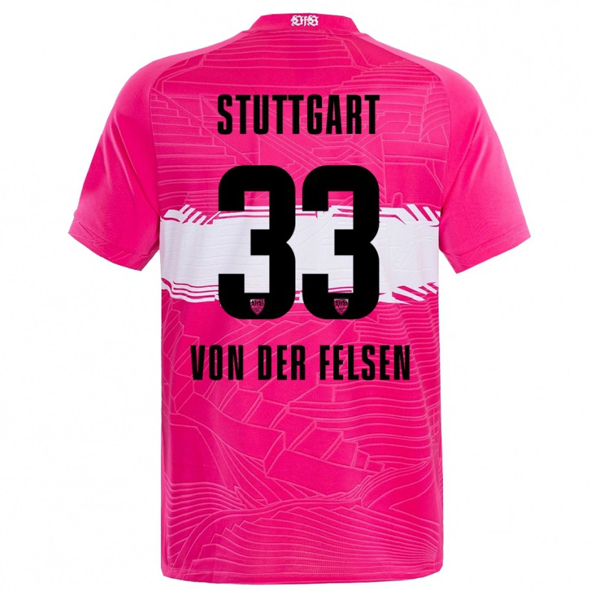 Danxen Damen Jerik von der Felsen #33 Trikot Tiefrosa Schwarz Torwarttrikot 2025/26 Österreich