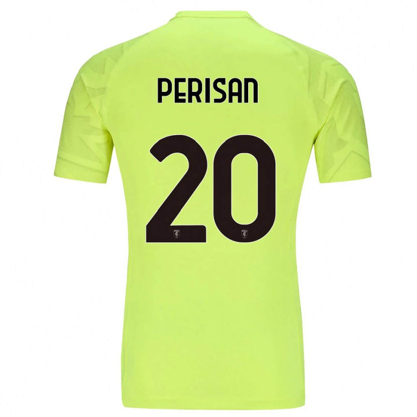 Danxen Damen Samuele Perisan #20 Trikot Fluoreszierendes Grün Torwarttrikot 2025/26 Österreich