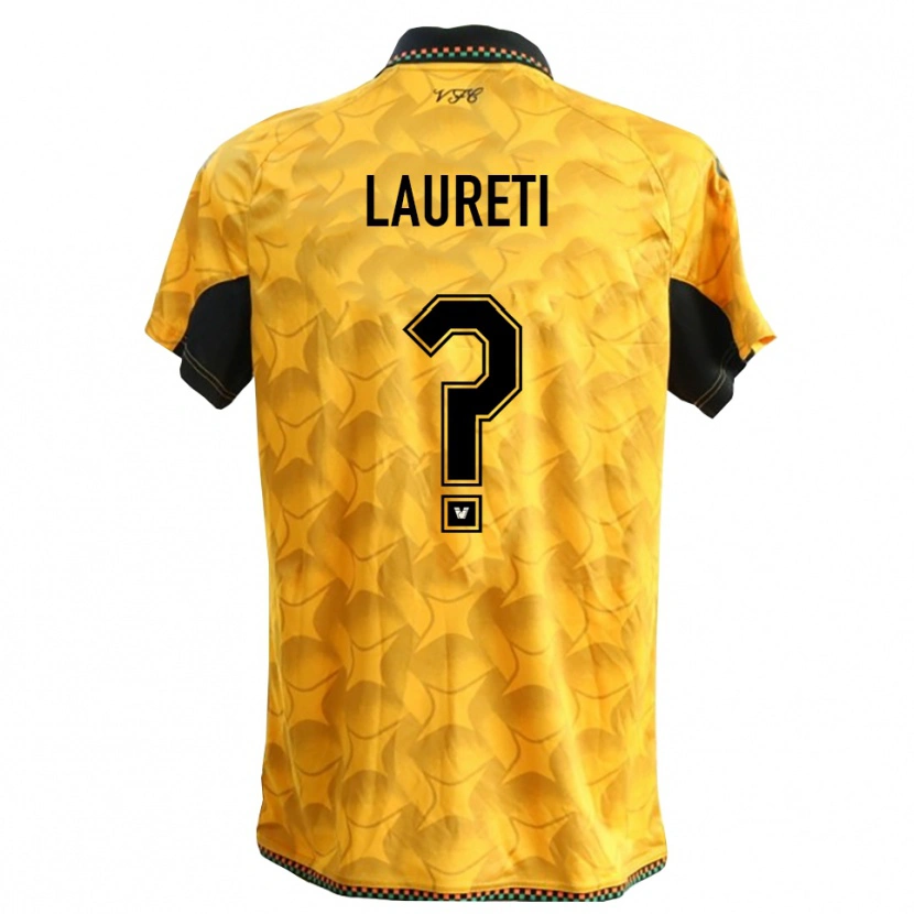 Danxen Damen Tommaso Laureti #0 Trikot Gelb Schwarz Torwarttrikot 2025/26 Österreich