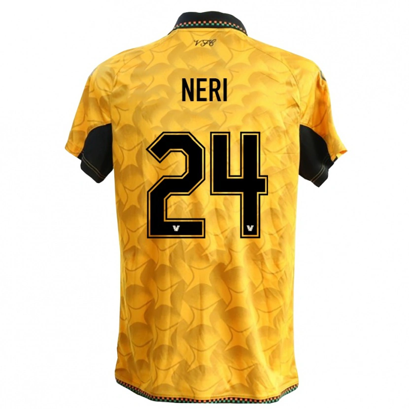 Danxen Damen Filippo Neri #24 Trikot Gelb Schwarz Torwarttrikot 2025/26 Österreich