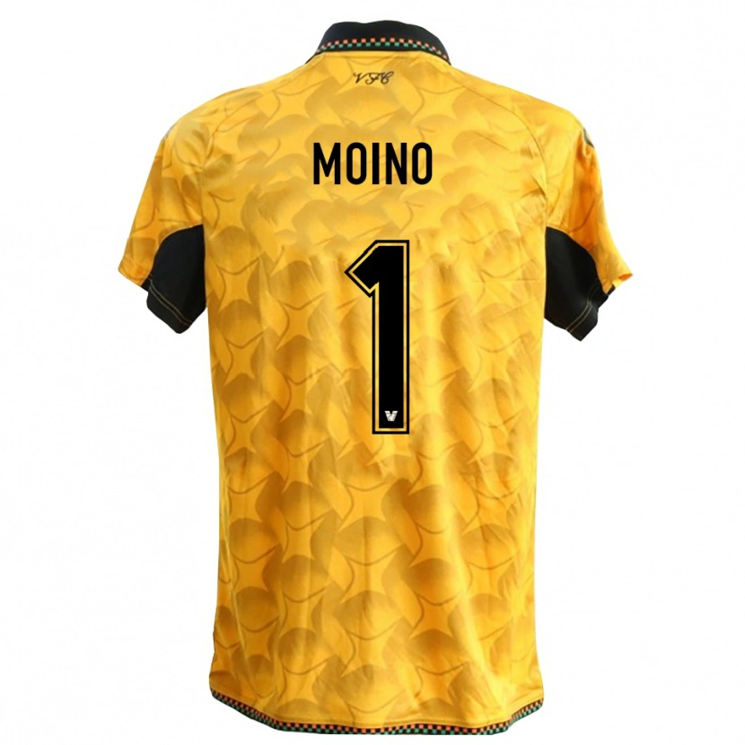 Danxen Damen Thomas Moino #1 Trikot Gelb Schwarz Torwarttrikot 2025/26 Österreich