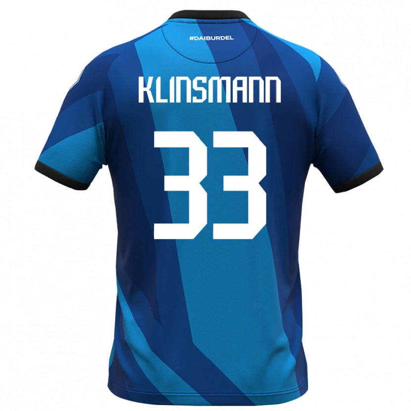 Danxen Damen Jonathan Klinsmann #33 Trikot Königsblau Orange Torwarttrikot 2025/26 Österreich