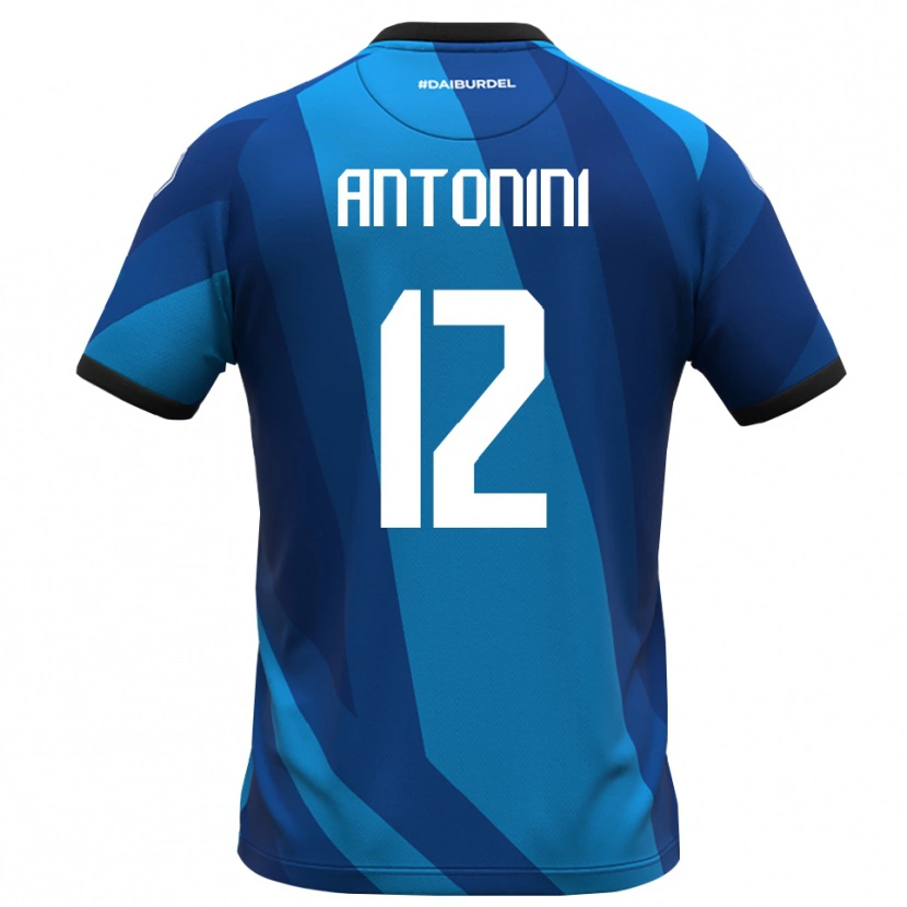 Danxen Damen Francesco Antonini #12 Trikot Königsblau Orange Torwarttrikot 2025/26 Österreich