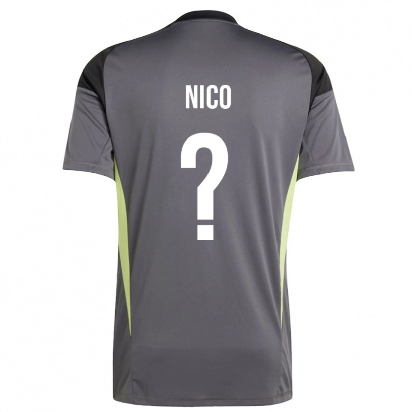 Danxen Damen Riccardo Nico #0 Trikot Dunkelgrau Torwarttrikot 2025/26 Österreich
