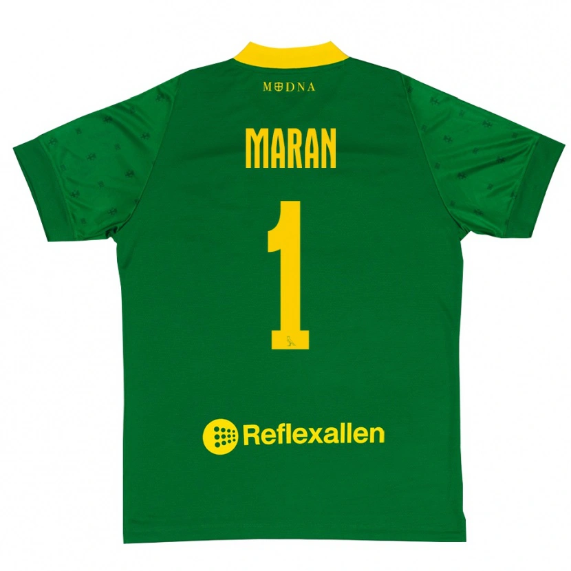 Danxen Damen Andrea Maran #1 Trikot Grün Gelb Torwarttrikot 2025/26 Österreich