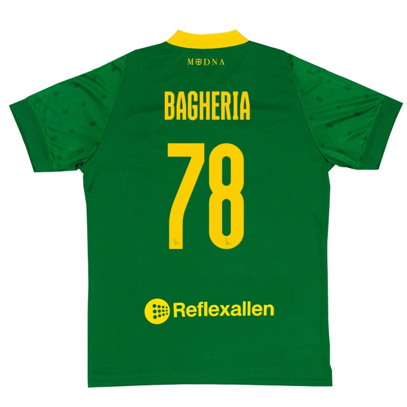 Danxen Damen Fabrizio Bagheria #78 Trikot Grün Gelb Torwarttrikot 2025/26 Österreich