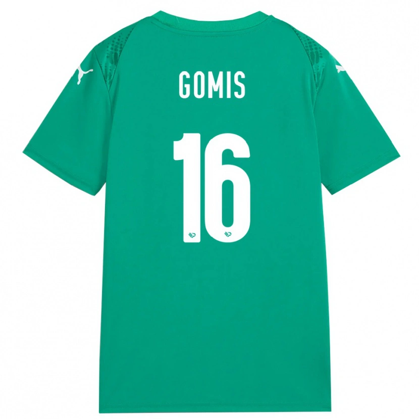 Danxen Damen Alfred Gomis #16 Trikot Meeresgrün Weiß Torwarttrikot 2025/26 Österreich