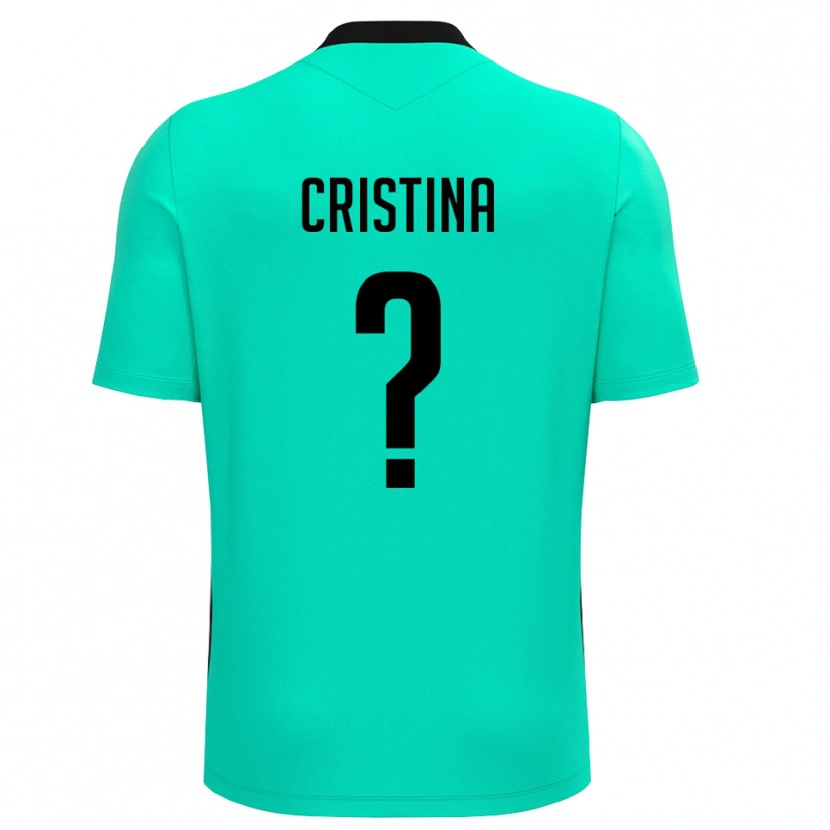 Danxen Damen Mosca Cristina #0 Trikot Türkis Schwarz Torwarttrikot 2025/26 Österreich