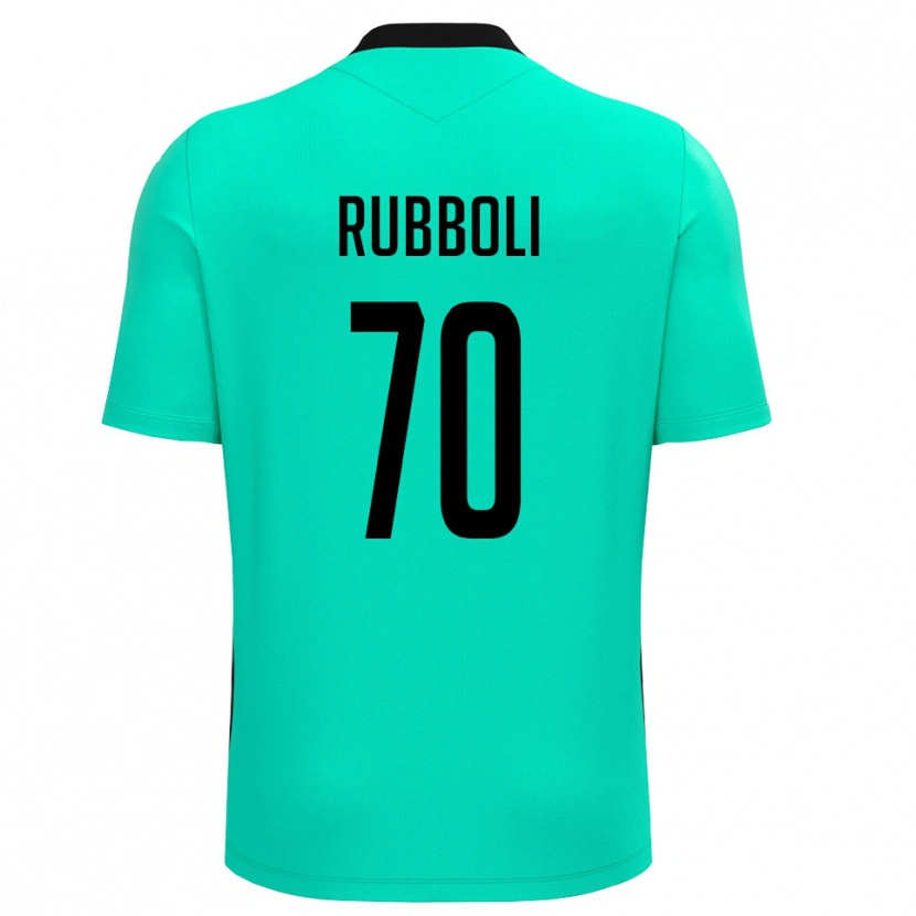 Danxen Damen Lorenzo Rubboli #70 Trikot Türkis Schwarz Torwarttrikot 2025/26 Österreich