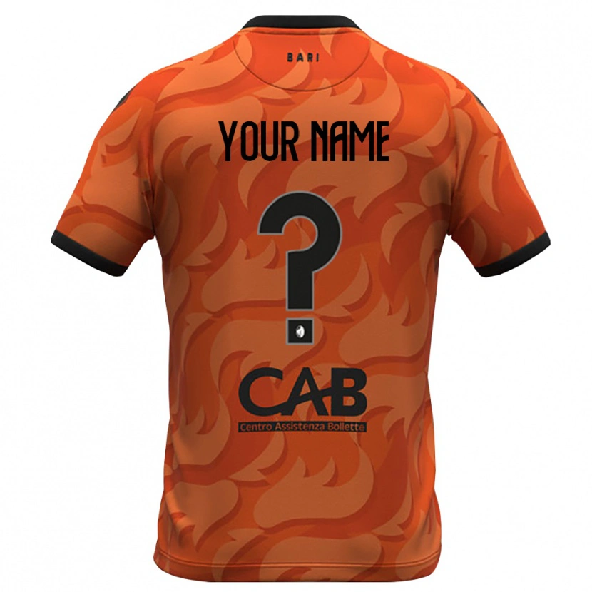Danxen Damen SSC Bari Trikot Dunkles Orange Schwarz Torwarttrikot 2025/26 Österreich