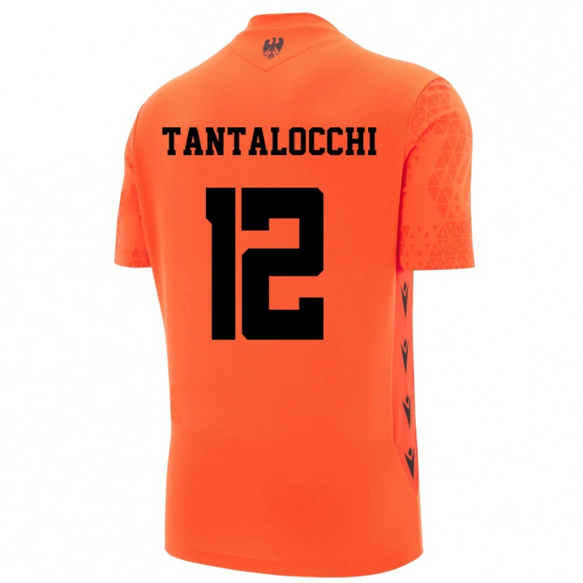 Danxen Damen Elia Tantalocchi #12 Trikot Dunkles Orange Schwarz Torwarttrikot 2025/26 Österreich