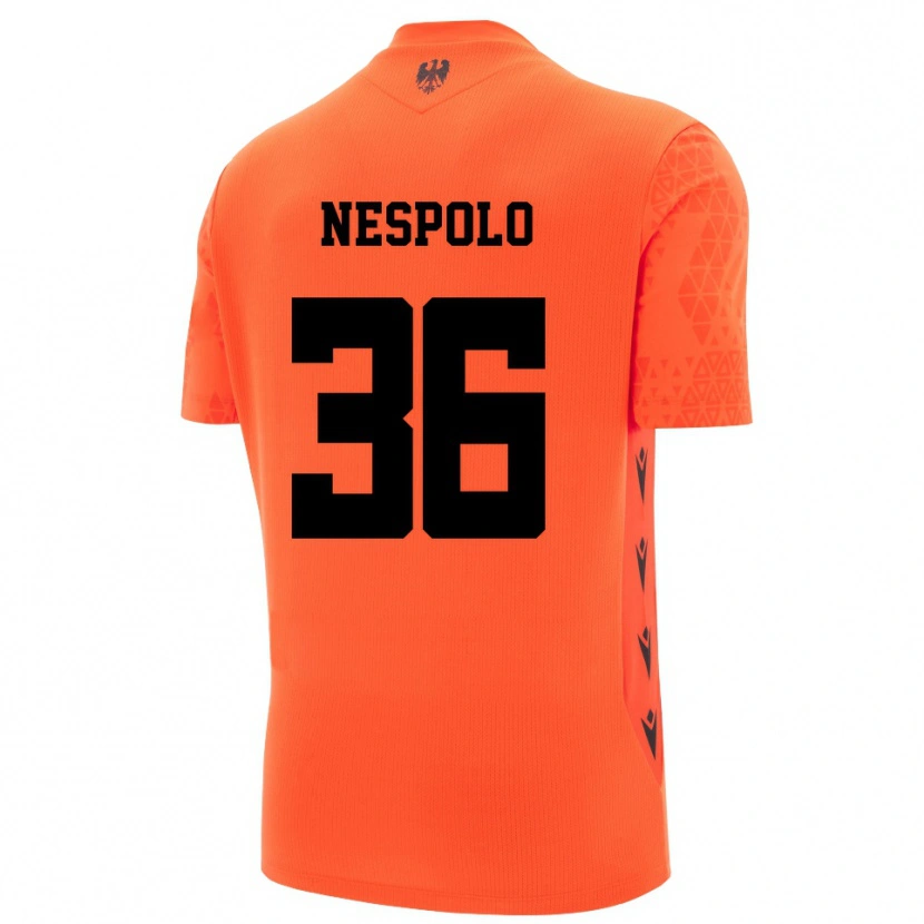 Danxen Damen Sabrina Nespolo #36 Trikot Dunkles Orange Schwarz Torwarttrikot 2025/26 Österreich