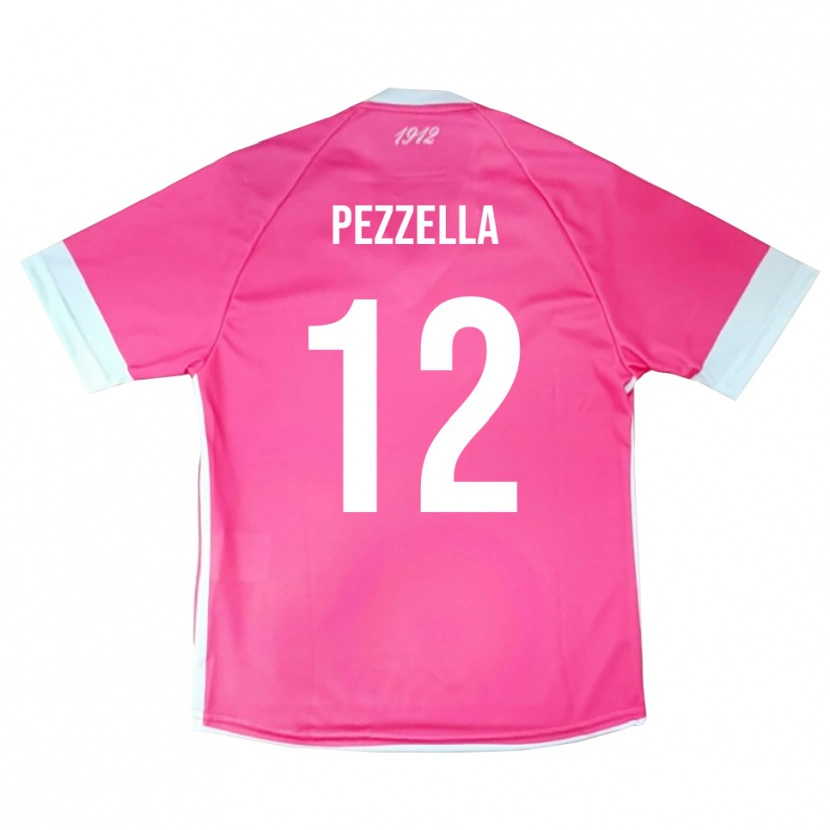Danxen Damen Giuseppe Pezzella #12 Trikot Heißes Pink Weiß Torwarttrikot 2025/26 Österreich