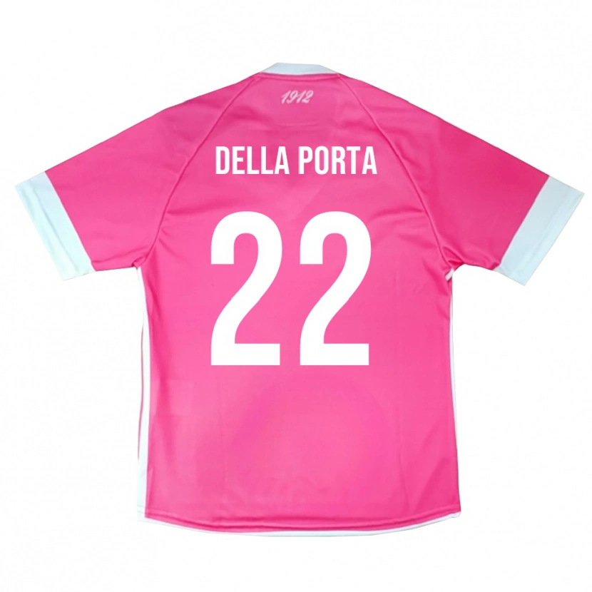 Danxen Damen Simone Della Porta #22 Trikot Heißes Pink Weiß Torwarttrikot 2025/26 Österreich