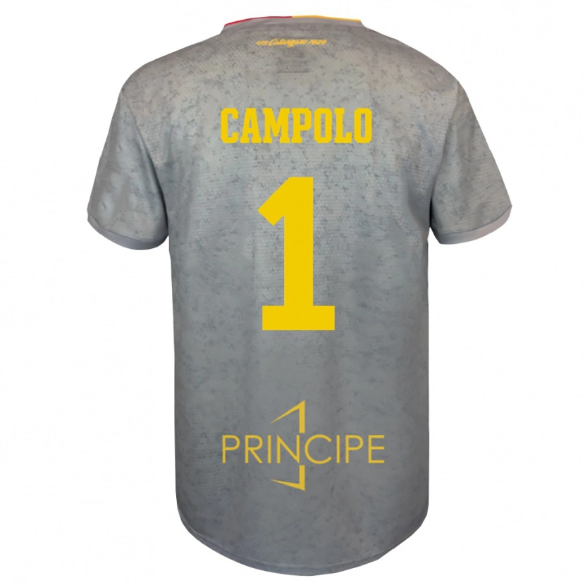 Danxen Damen Alessandro Campolo #1 Trikot Silber Sandbraun Torwarttrikot 2025/26 Österreich