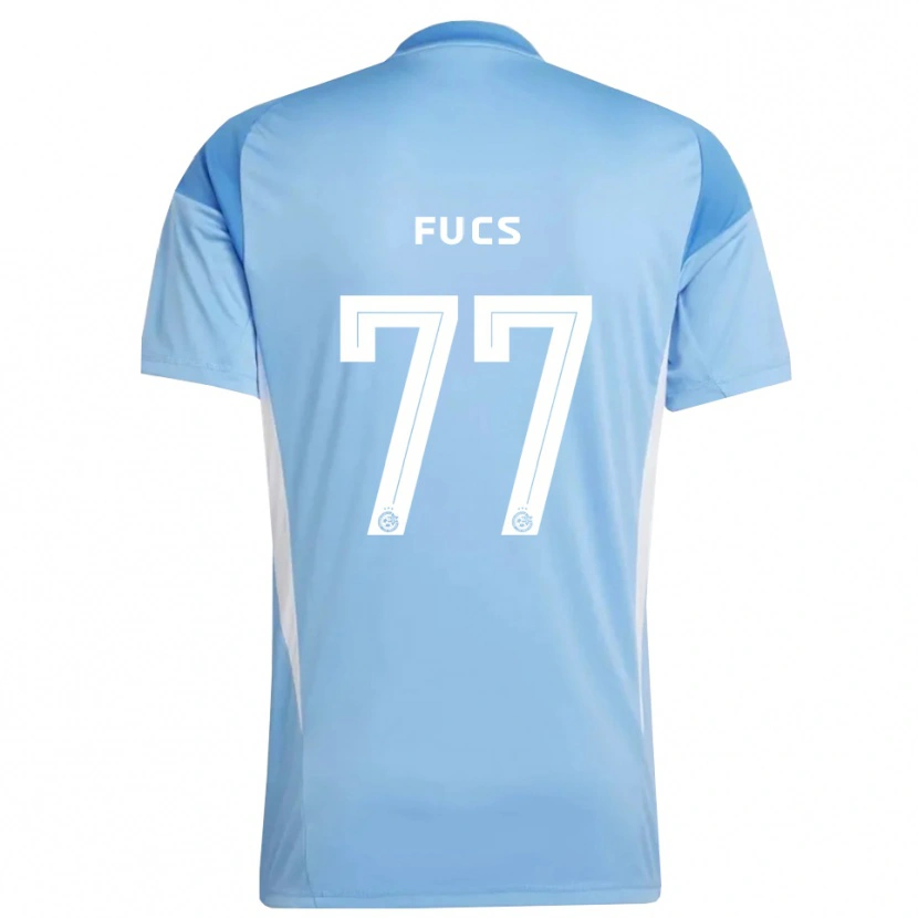Danxen Damen Roee Fucs #77 Trikot Hellblau Weiß Torwarttrikot 2025/26 Österreich