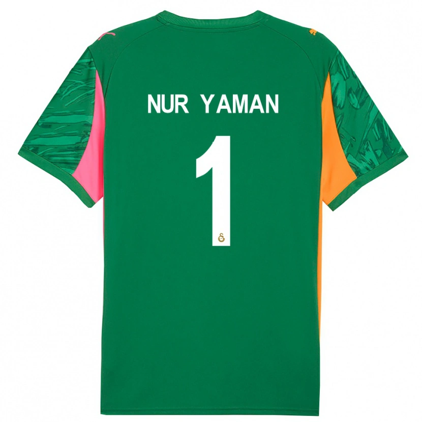 Danxen Damen Gamze Nur Yaman #1 Trikot Grün Orange Pink Torwarttrikot 2025/26 Österreich