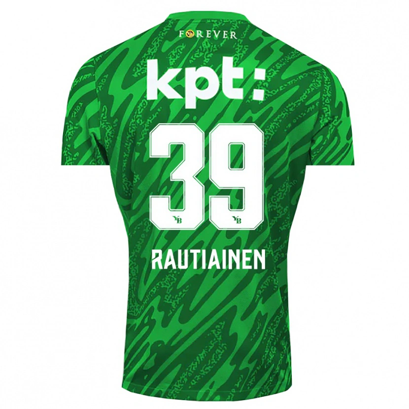 Danxen Damen Iina Rautiainen #39 Trikot Grün Weiß Torwarttrikot 2025/26 Österreich