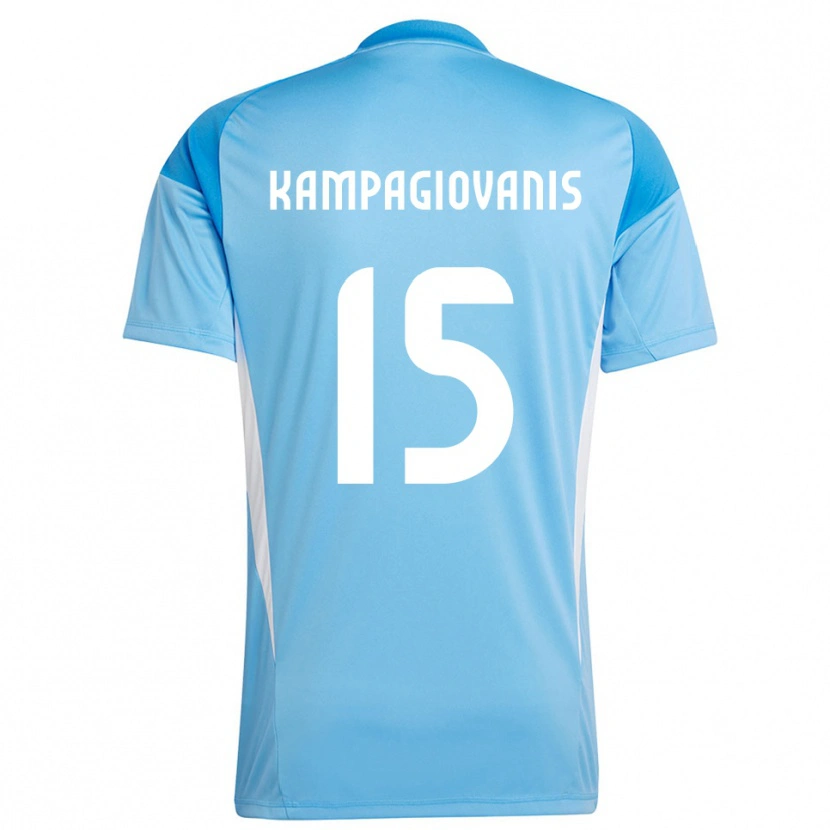 Danxen Damen Anastasios Kampagiovanis #15 Trikot Tiefblauer Himmel Torwarttrikot 2025/26 Österreich