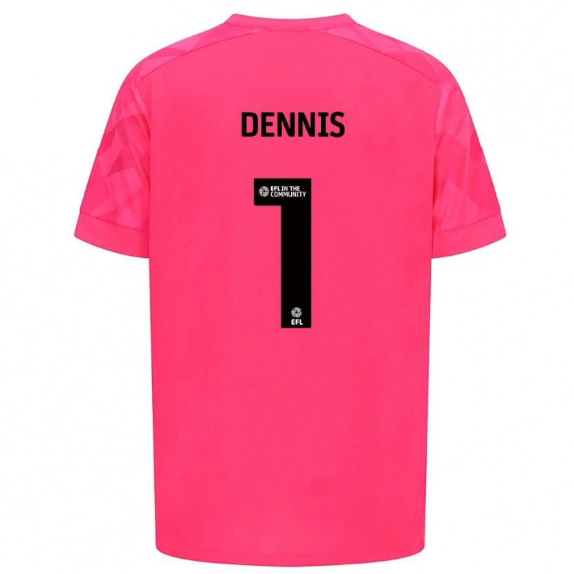 Danxen Damen Jake Dennis #1 Trikot Rosenrosa Torwarttrikot 2025/26 Österreich