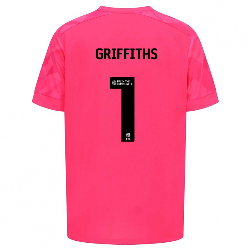Danxen Damen Ewan Griffiths #1 Trikot Rosenrosa Torwarttrikot 2025/26 Österreich