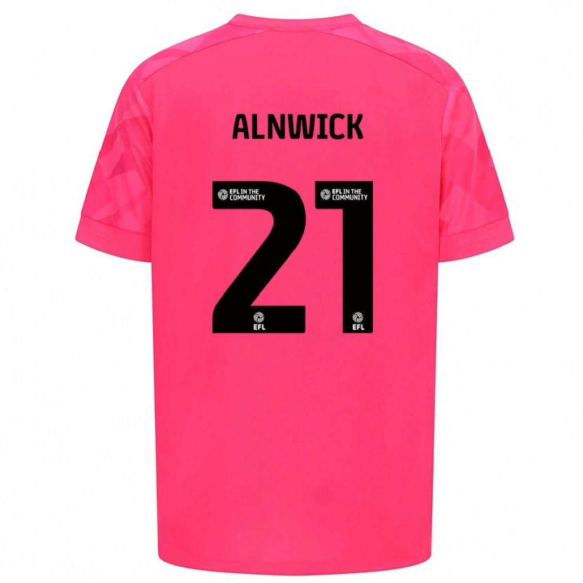 Danxen Damen Jak Alnwick #21 Trikot Rosenrosa Torwarttrikot 2025/26 Österreich