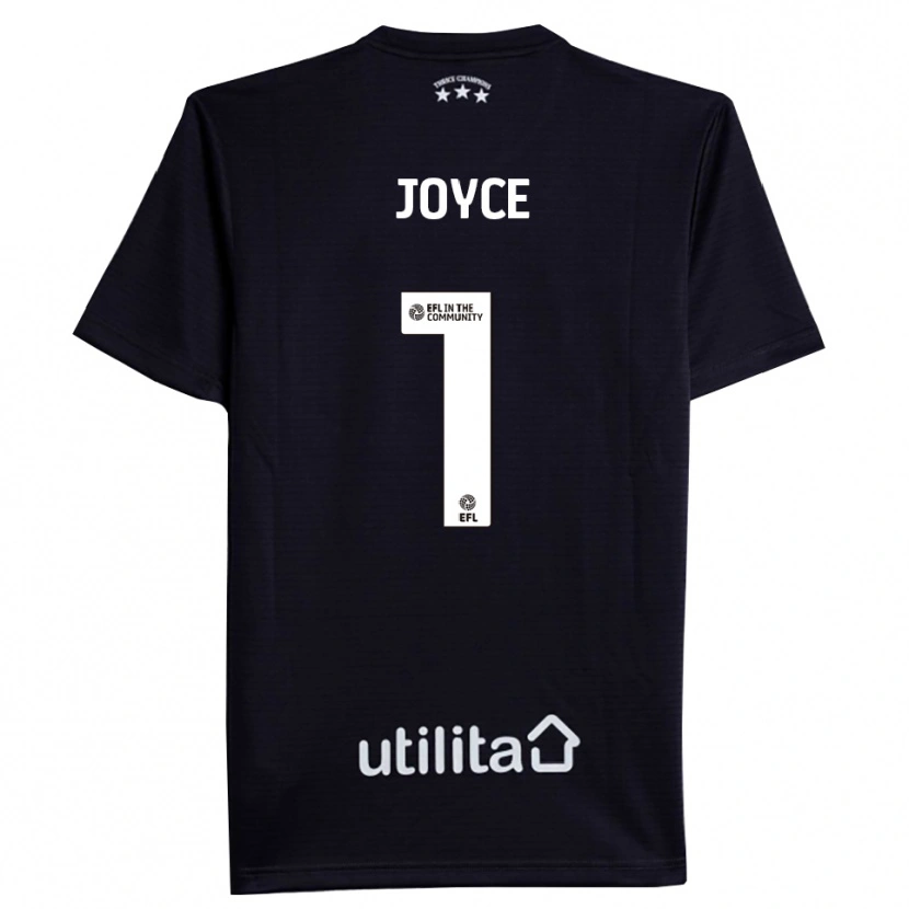 Danxen Damen Lauren Joyce #1 Trikot Schwarz Weiß Torwarttrikot 2025/26 Österreich